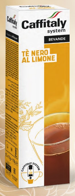 Tè Nero al Limone capsule pack